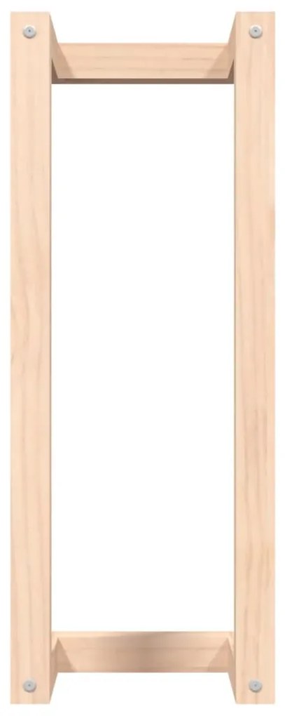 tömör fenyőfa törülközőtartó 23 x 18 x 60 cm