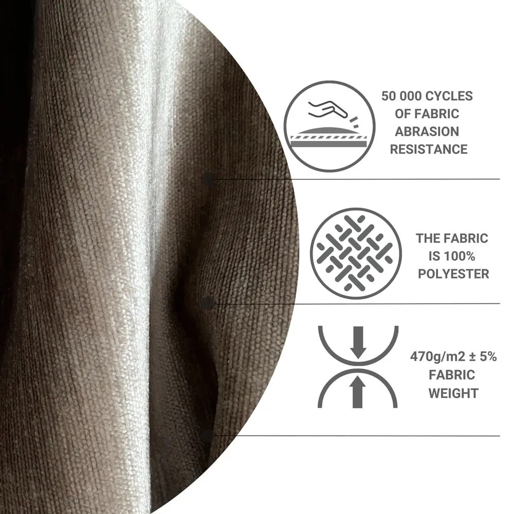 Világosbarna ágyneműtartós boxspring ágy 140x200 cm Araya – Maison de Rêve