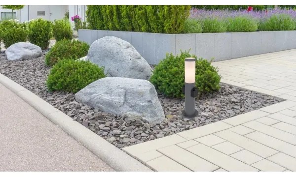 Globo 3158AK - Kültéri lámpa 2 aljzattal BOSTON 1xE27/23W/230V IP44