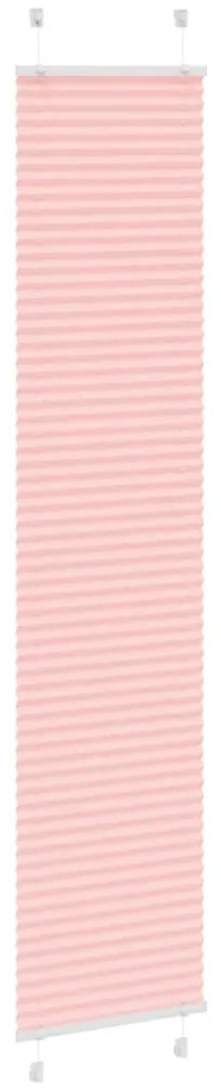 pliszírozott redőny rózsaszín 50x200 cm szövetszélesség 49,4 cm