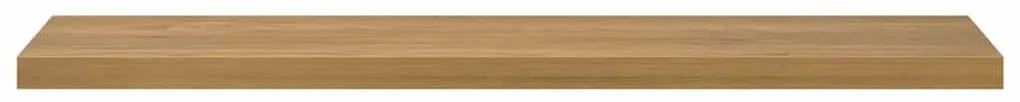 vidaXL Falpolc Falra szerelhető 4 pcs Barna 120 x 23,5 x 4 cm Faanyag
