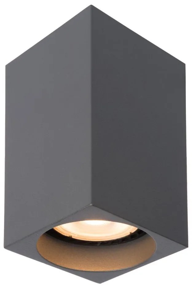 Lucide 09916/06/36 - DELTO LED állítható spotlámpa 1xGU10/5W/230V szürke