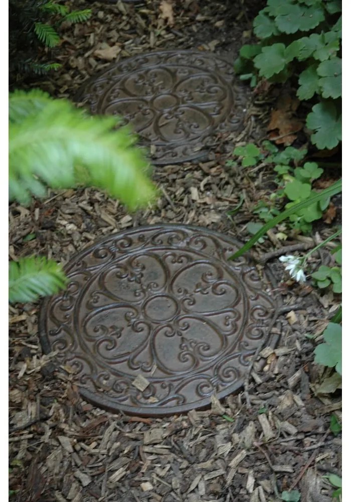 Fém kerti lépőkő Ornament – Esschert Design