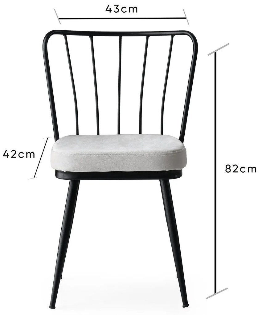 Étkezőszék szett (4 db) Yıldız - 940 V4