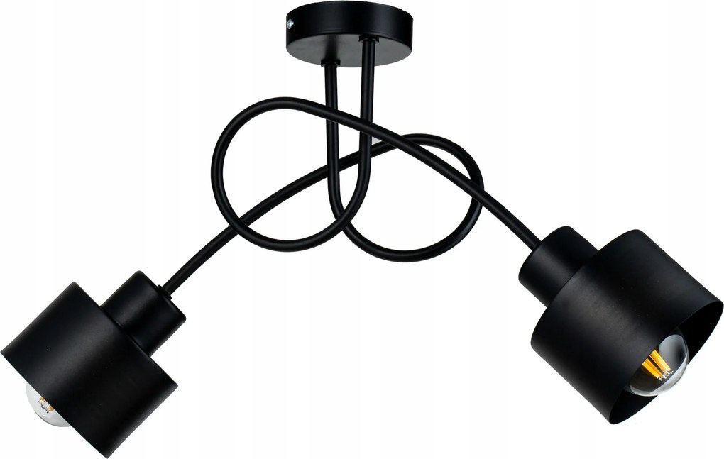 Mennyezeti Lámpa Függő CSillár Loft Fém Bögre 2