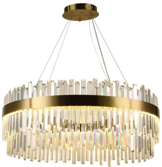 LED állítható fényerőjű lámpa kábelre LED/110W/230V 3000-6500K arany + DO