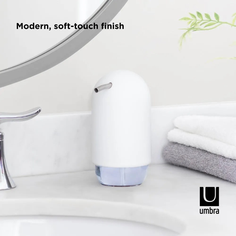 Fehér műanyag szappanadagoló 230 ml Touch – Umbra