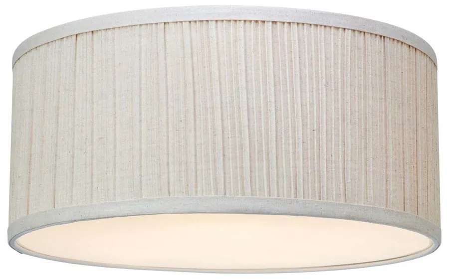 Bézs mennyezeti lámpa textil búrával Lux – Markslöjd