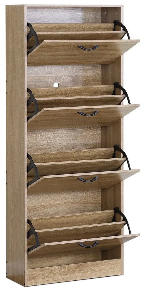 Cipősszekrény rekeszekkel G1018 OAK, tölgy