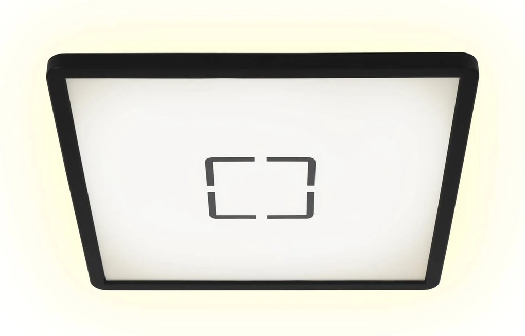 Briloner Slim Led panel 29,3 cm, 2400 lm, 18 W, fekete háttérvilágítás