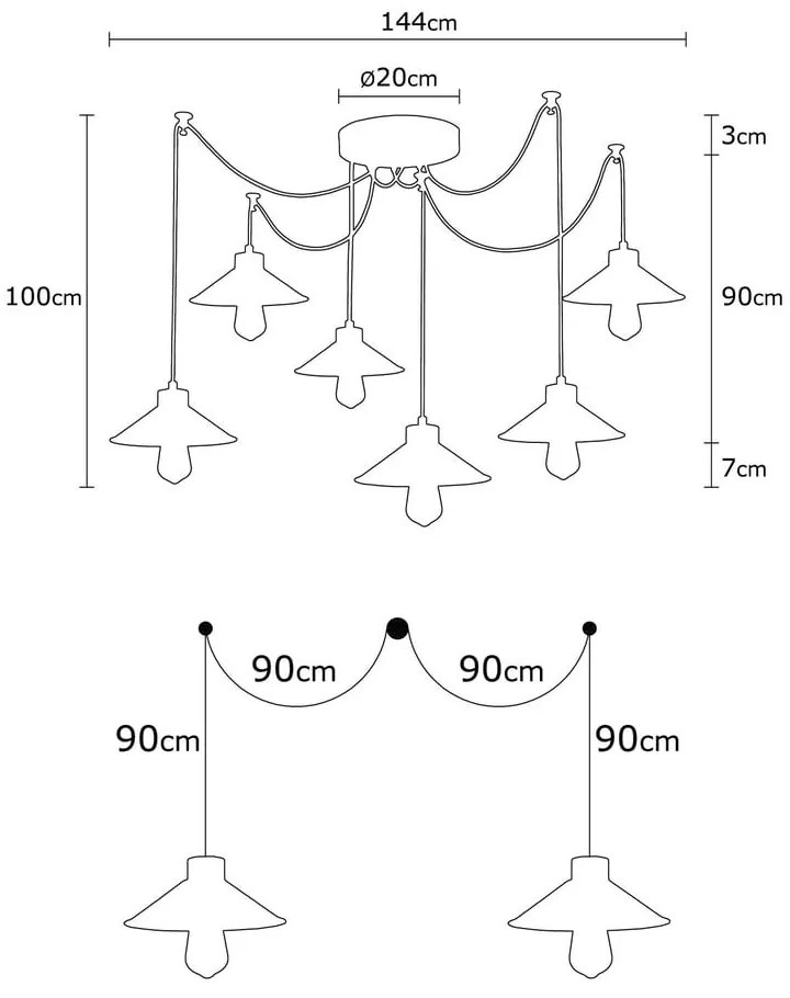 Gyerek lámpa fém búrával Manavgat – Opviq lights
