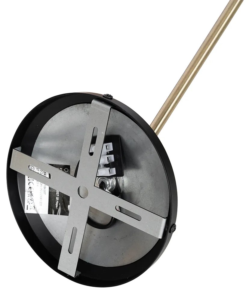 Retro mennyezeti lámpa fekete bronzzal - Milou