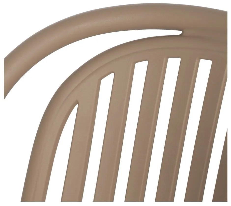 Bézs műanyag étkezőszék Alia – Ixia