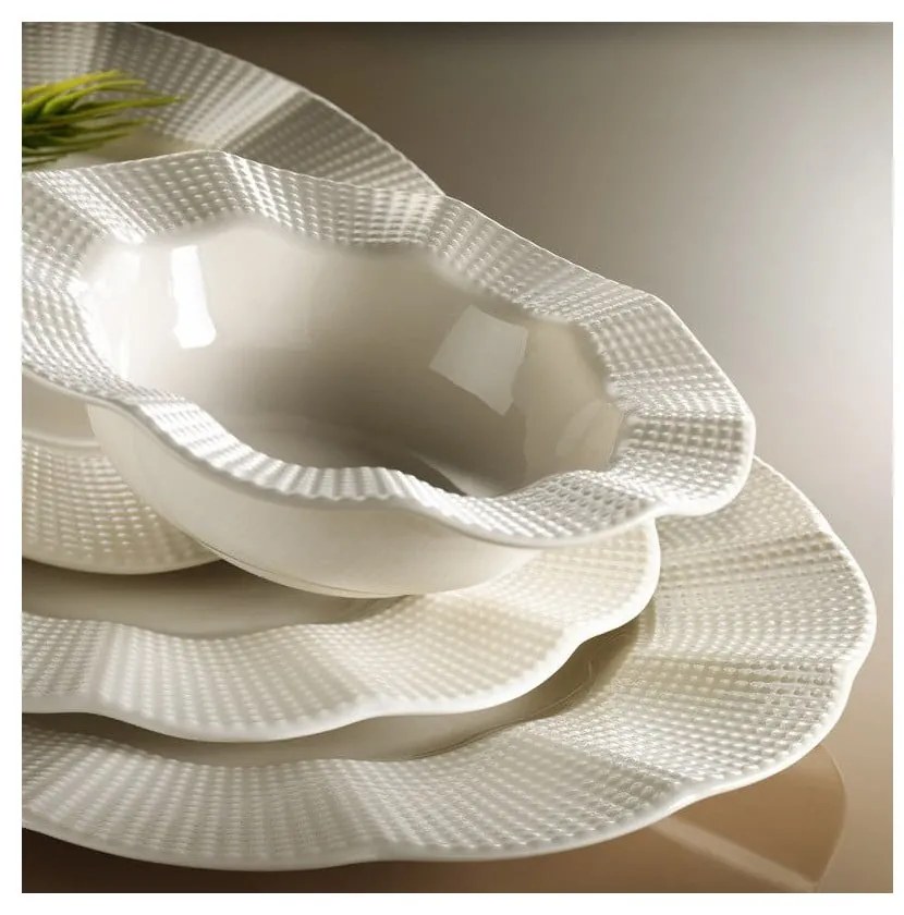 Porcelán hatszemélyes étkészlet 24 db-os Viktor – Kütahya Porselen