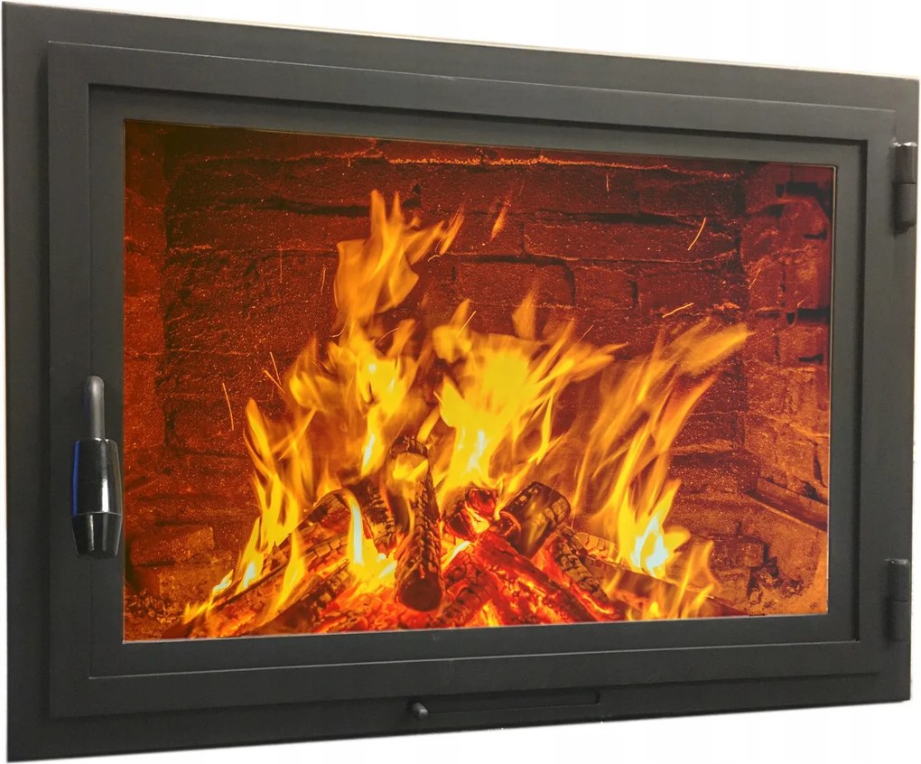 Hőálló Edzett Üveg Kandalló Kályha Kandalló Minden Méretben +ingyenes