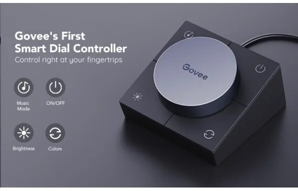 Govee - KÉSZLET 2x Smart Gaming Wi-Fi LED RGBIC Panels + Smart Dual + távirányító