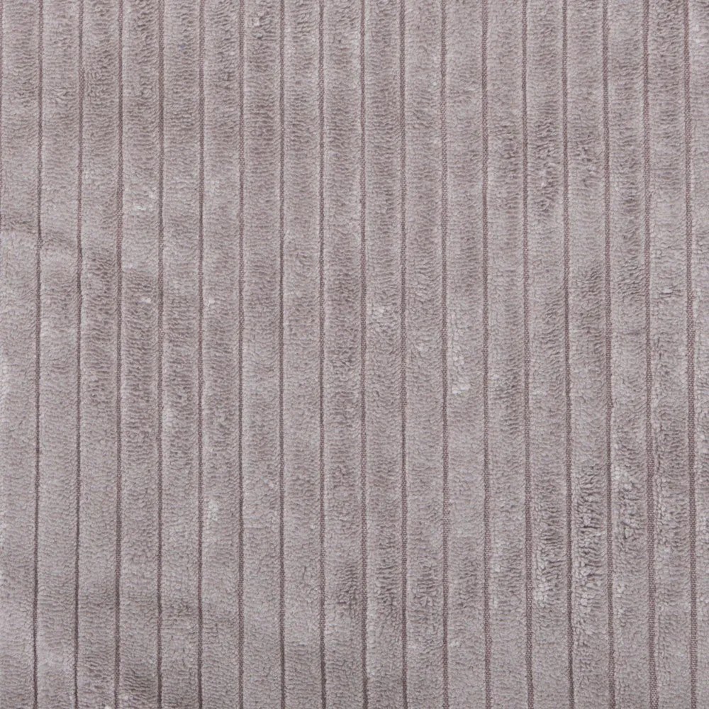 Szürke kordbársony puff Ariella – Ropez