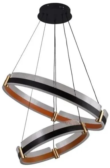 LED állítható fényerejű csillár kábellel LED/140W/230V 3000-6500K + DO