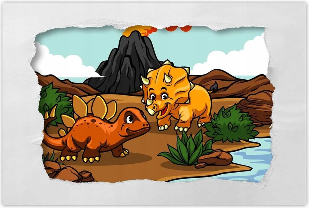 Poszterek 120x80 Jégkorszak Dinoszauruszok