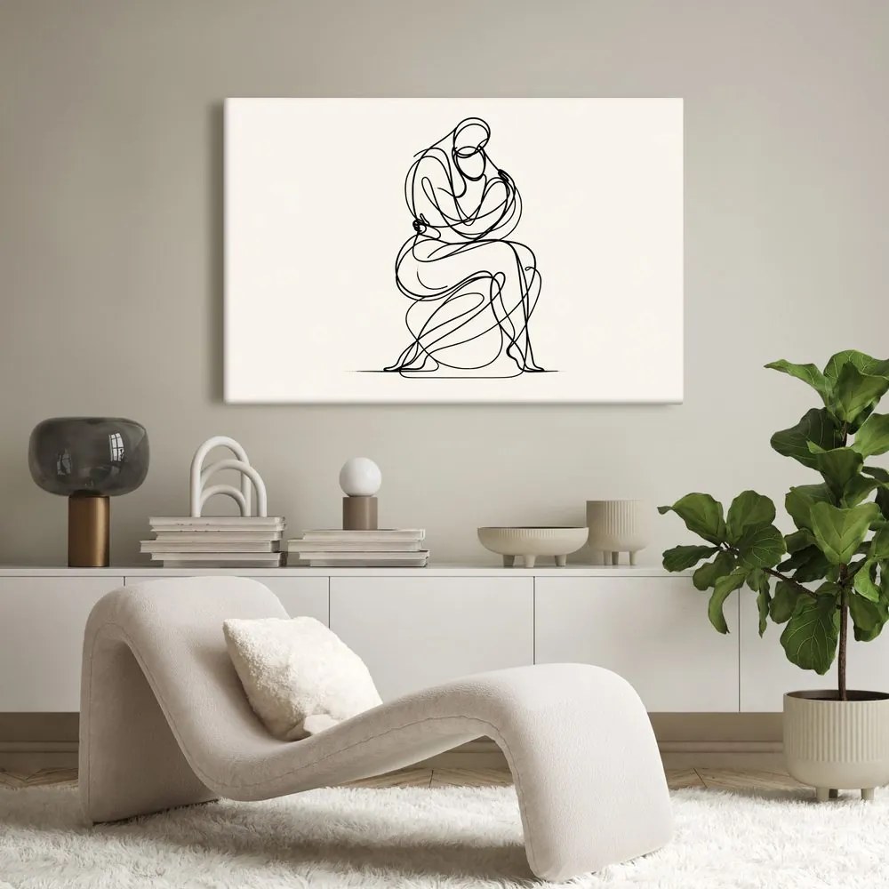 Kép minimalista alakrajz