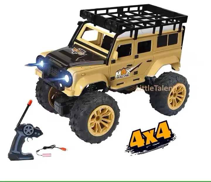 Négy csatornás világítós Távirányítós Land Rover Defender Mászó Autó (akkut tartalmaz)