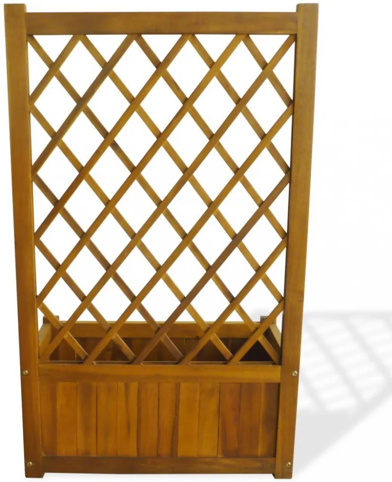 Tömör akácfa növénytartó apácaráccsal