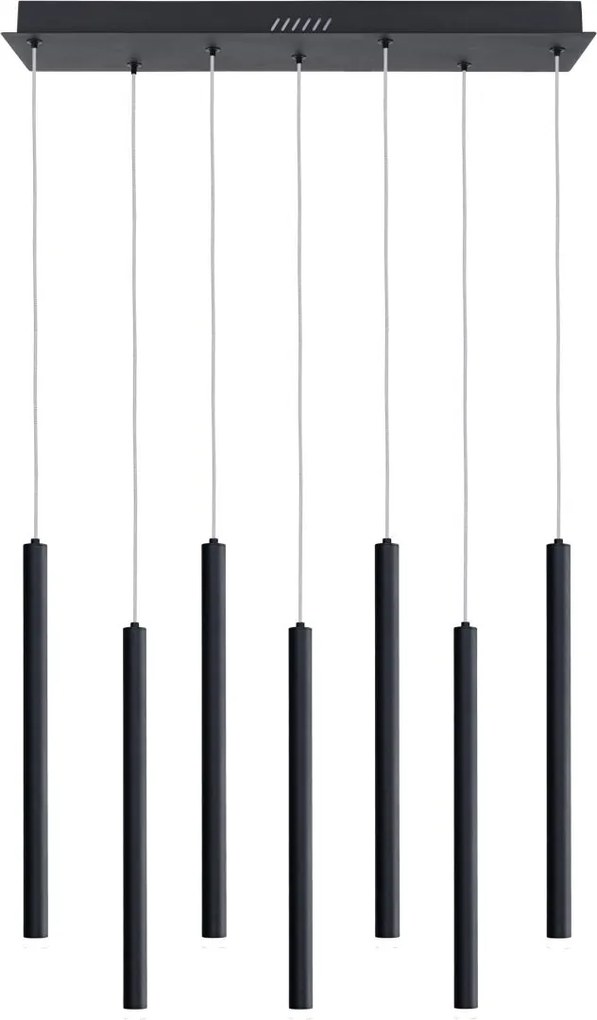 Italux modern függeszték valdes fehér fekete itxpnd-22302-7-bk