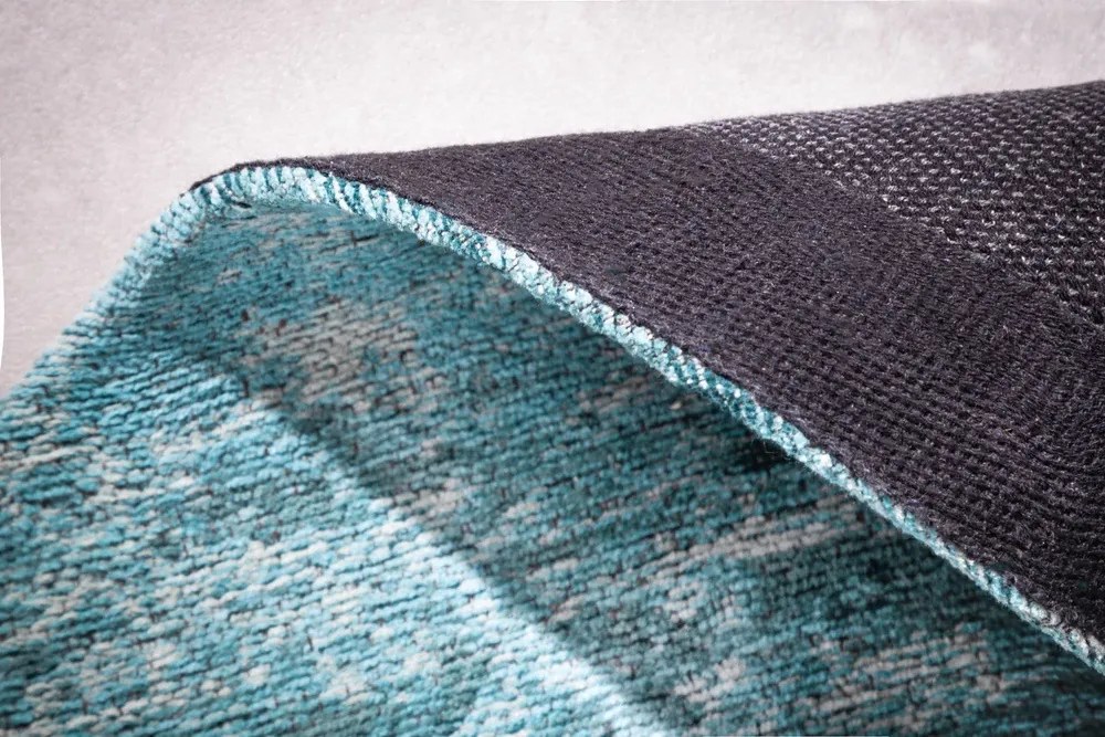 Design szőnyeg Rowan 240 x 160 cm türkiz-bézs