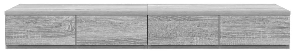 Ágyfiókok fiókkal Szürke sonoma 120 x 36.5 x 16.5 cm Faanyag