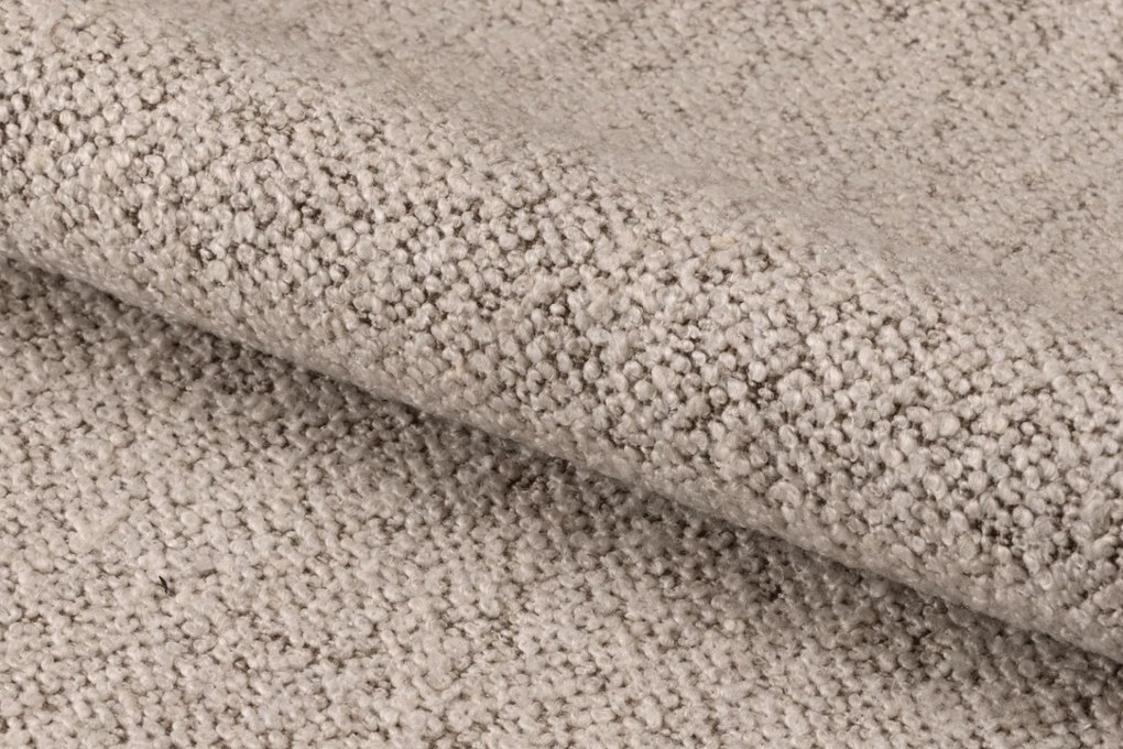 MAZZONI EXPORT YUNI Beige Latte (Monza 60 szövet) - MODERN BOUCLÉ KÁRPITOZOTT FORGÓSZÉK NAPPALIBA/ÉTKEZŐBE/LOFT IRODÁBA