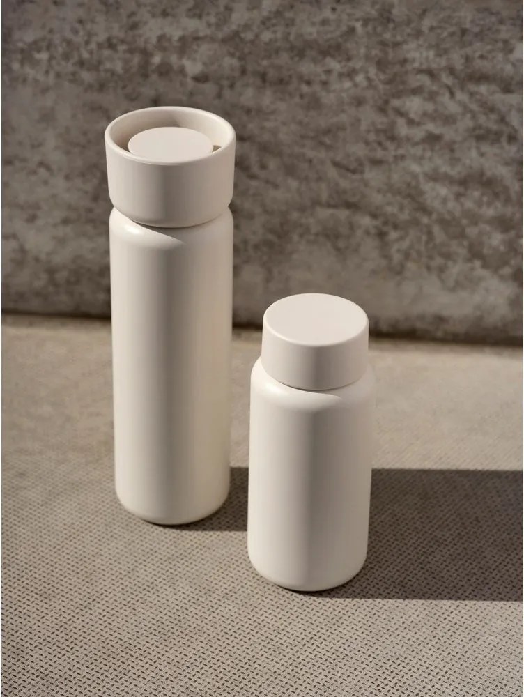 Bézs rozsdamentes acél termobögre 400 ml Singles – Zone