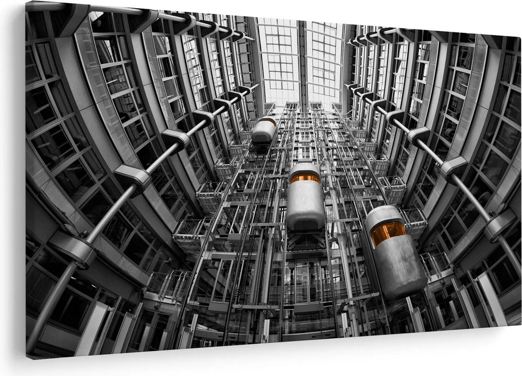 Lift az épületben képe (90x60 cm)