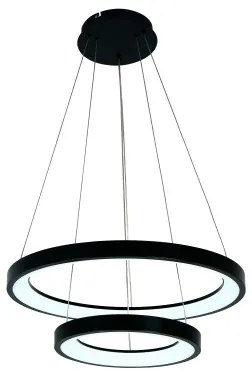 Brilagi - LED dimmelhető kábeles függeszték FALCON SLIM LED/68W/230V átm. 50 cm fekete +DO