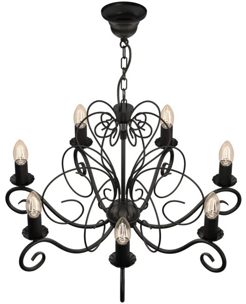 MAURO láncos csillár 7xE14/60W/230V