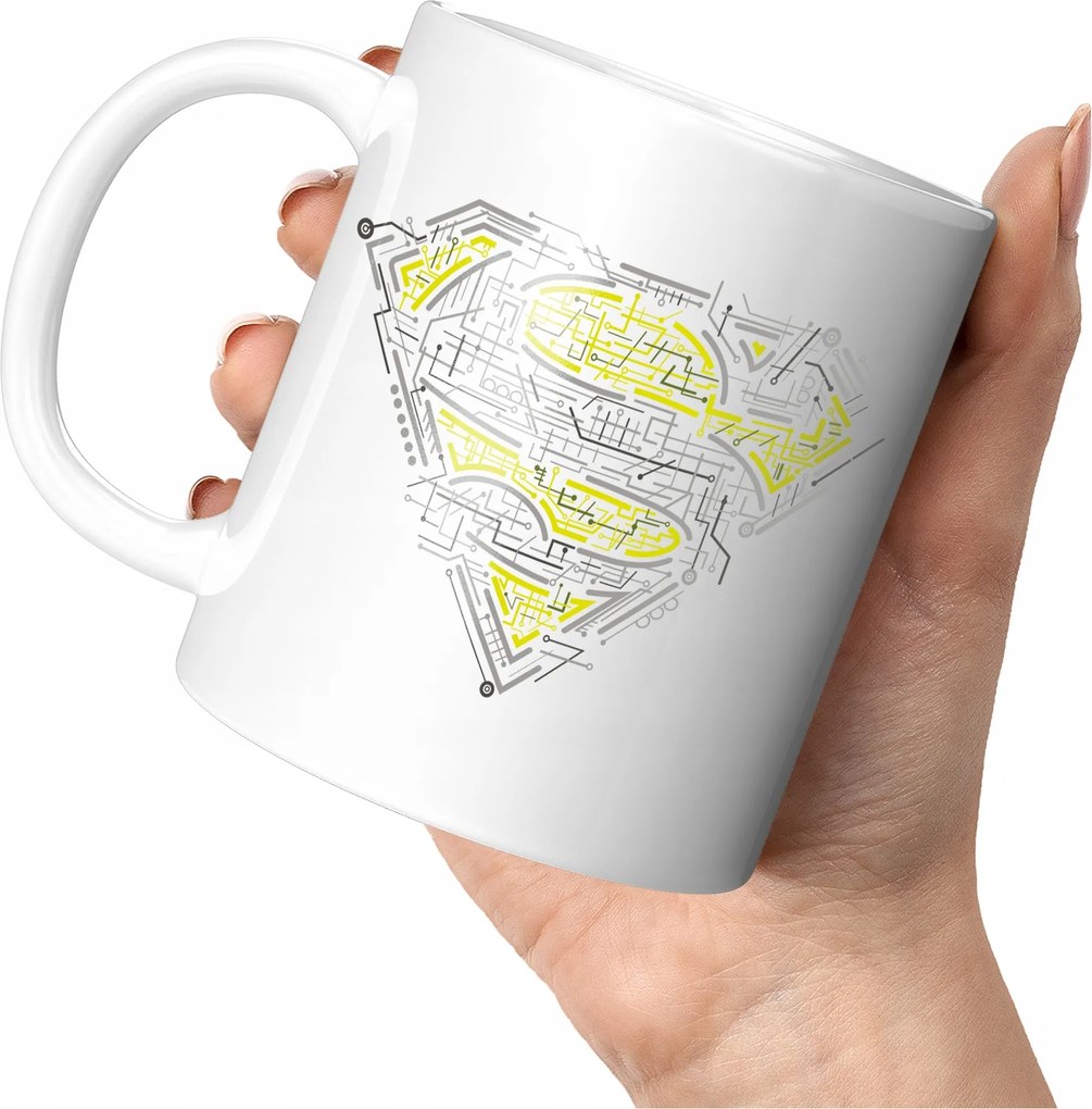 Supermen Nyomott Mintás Bögre Film Sorozat Szuperhős Rajongóknak