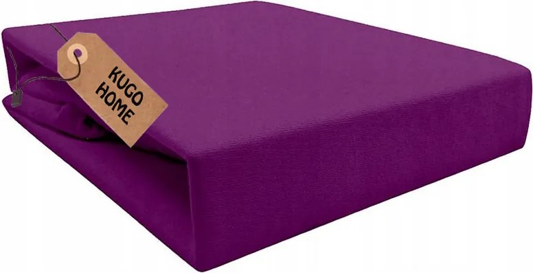 Jersey Gumis Lepedő Pamut 200x220 cm Kugo Home Különböző Színekben