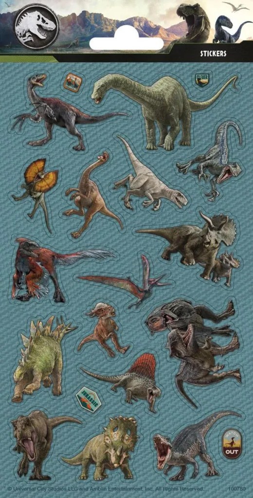 Dinoszaurusz Discovery matrica