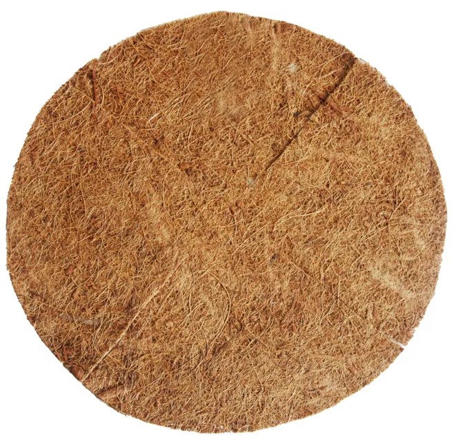 Kókuszrost betét, 25 cm átmérőjű virágkosárhoz