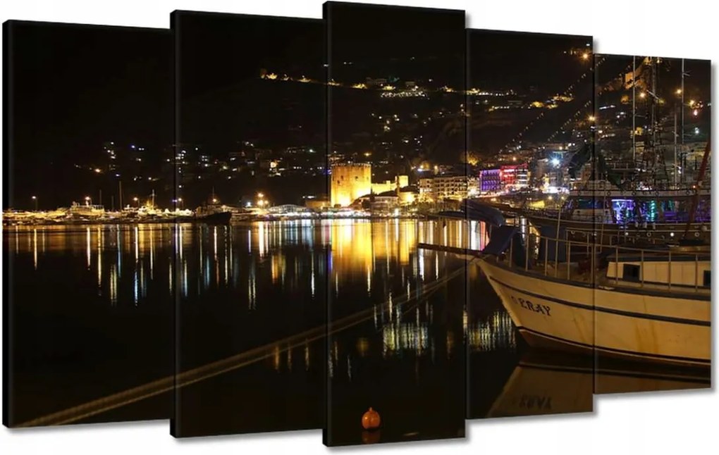 Festmények 100x60 Antalya éjszaka Kirándulás