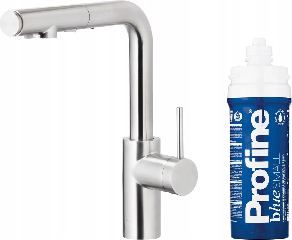 Kfa Konyhai Csaptelep Duero Pure Basic, Inox Profine Blue Small Szűrő