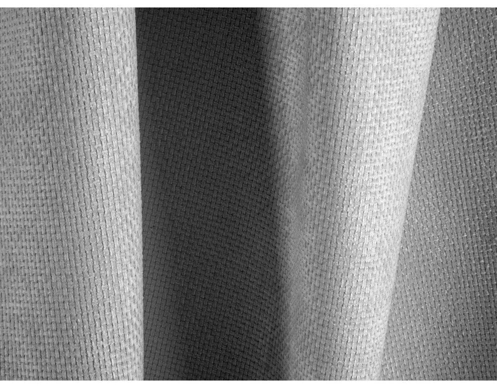 Világosszürke zsenília kinyitható-tárolóhelyes kanapé 262 cm Tonale – Cosmopolitan Design