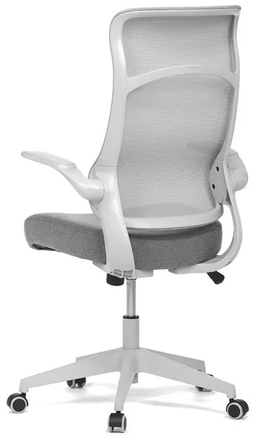 Szürke Hálós Irodai Szék, Hinta Mechanikával. GREY – KA-A182