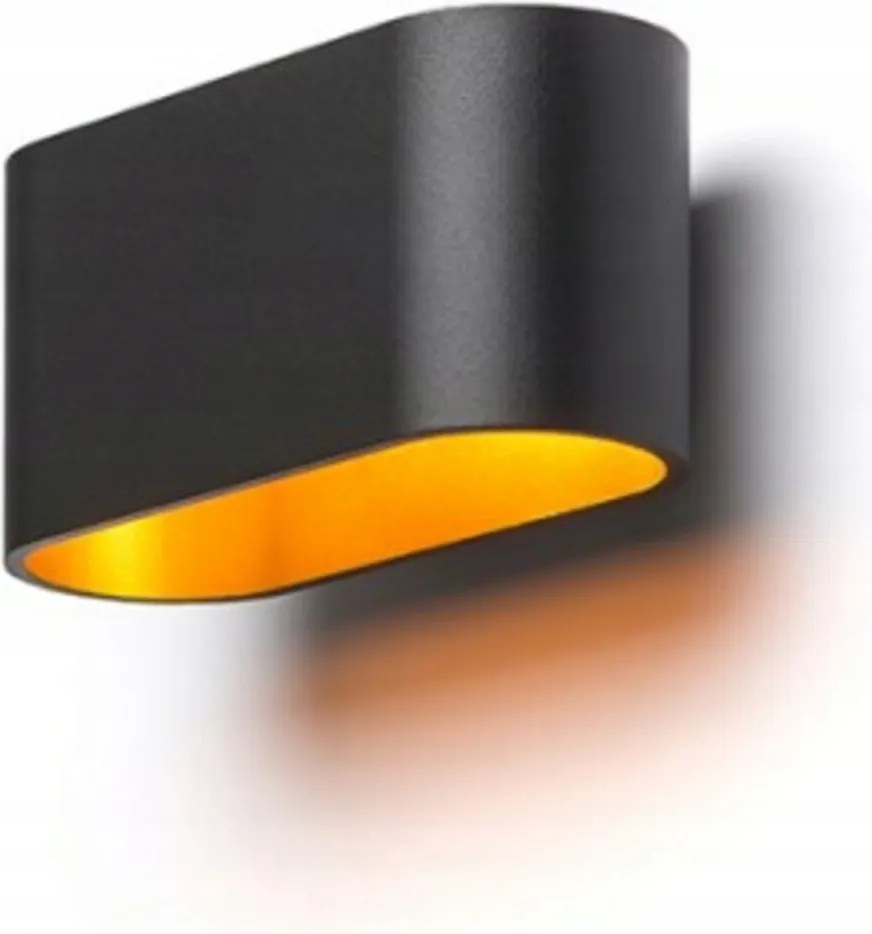 Rendl Mario fali lámpa fekete/arany G9 33W Fel/le design