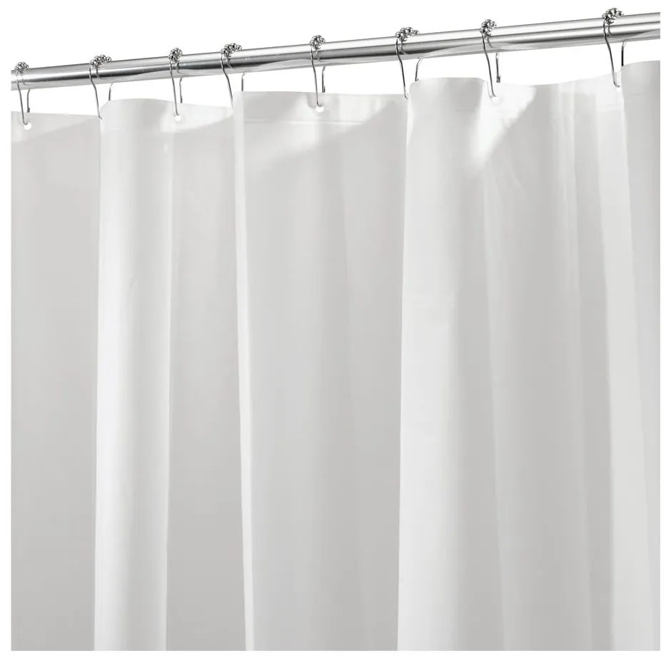 PEVA Liner fehér zuhanyfüggöny, 183 x 183 cm - iDesign