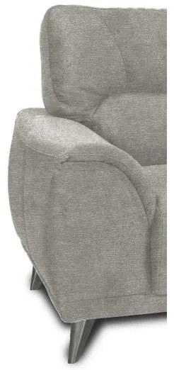 Háromszemélyes LIVORNO kanapé, szürke