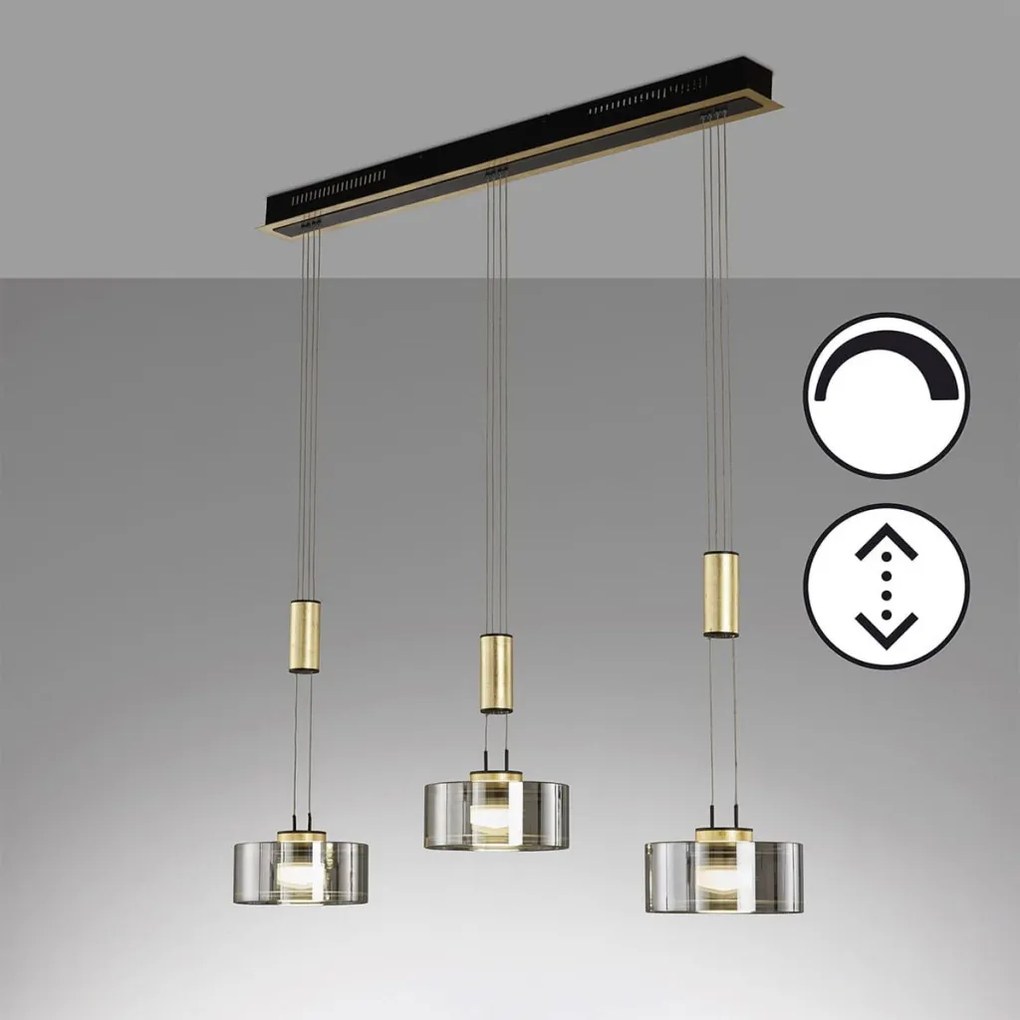 Fischer&Honsel Lavin 61016 Lepel lámpa 3x9W/LED 2700K 2900 lm IP20
