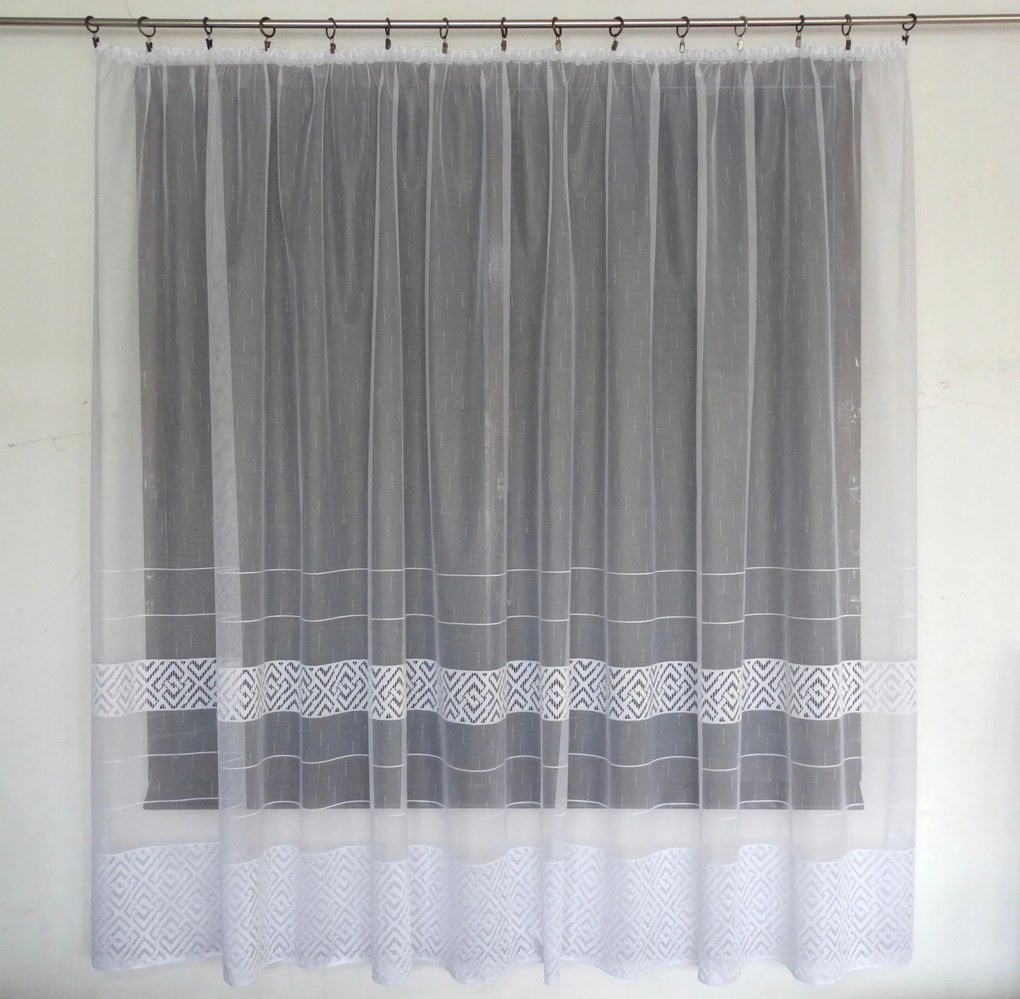 Mg Függöny jacquard 618/369 500x180cm kész, M szalaggal