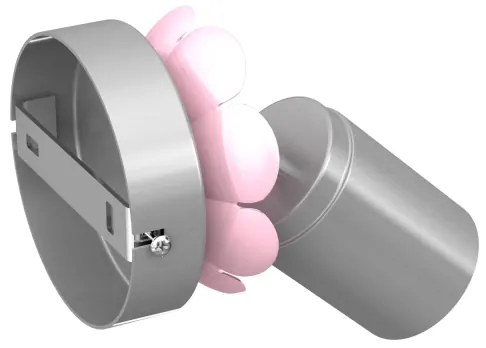 Fali spotlámpa FLOWER 1xGU10/8W/230V matt króm