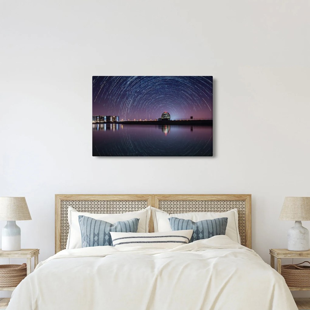 Egy éjszakai égbolt csillagokkal (90x60 cm)