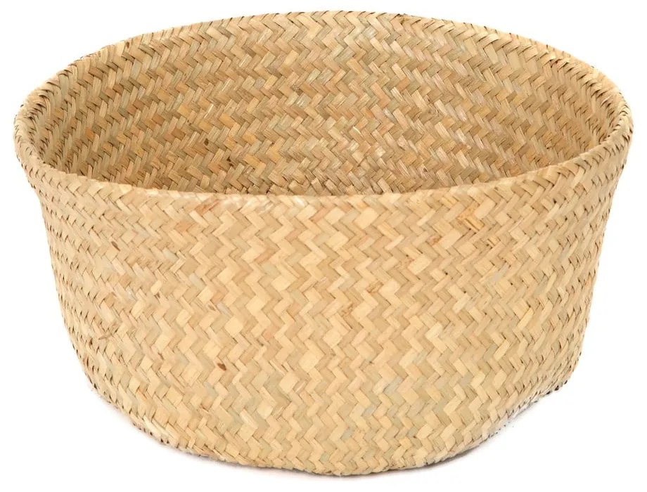 Világos tengerifű tárolókosár, ⌀ 27 cm - Compactor